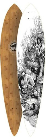 Arbor Longboard Deck: 2016 Timeless Bamboo 46 Boards- Edge Boardshop