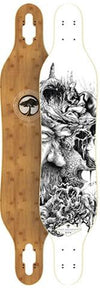 Arbor Longboard Deck: 2016 Axis Bamboo 40 Boards- Edge Boardshop