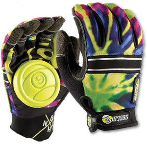 Sector 9 Gloves: BHNC Slide Gloves Lime Burst