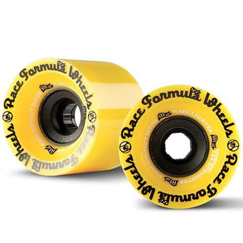 Sector 9 Longboard Wheels: RFW Cosmic Core 71mm 78a Yellow Square Lip