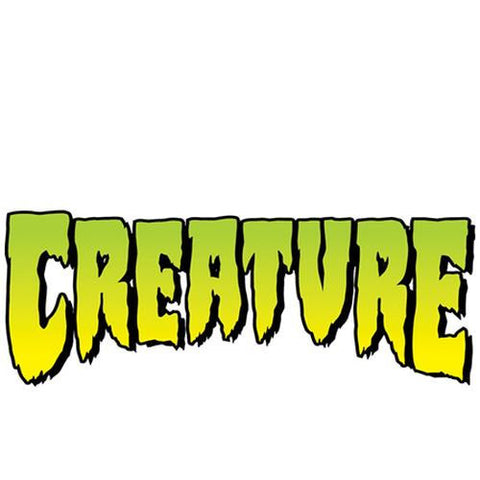 Creature Skateboards Sticker: Logo 2"x4" Stickers- Edge Boardshop