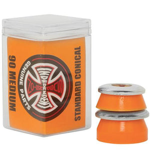 Independent Trucks Bushings: Standard Conical 90a Medium Orange 4pk Bushings- Edge Boardshop