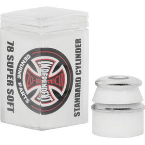 Independent Trucks Bushings: Standard Cylinder 78a Super Soft White 4pk Bushings- Edge Boardshop