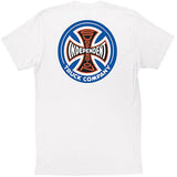 Independent Trucks T Shirt: Suspension Sketch White T Shirts- Edge Boardshop