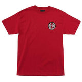 Independent Trucks T Shirt: Suspension Sketch Red T Shirts- Edge Boardshop