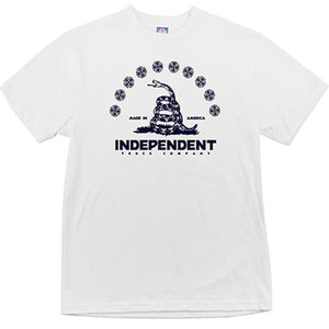 Independent Trucks T Shirt: Republic White  SALE T Shirts- Edge Boardshop