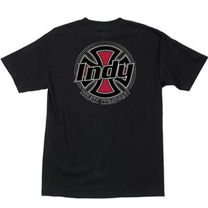 Independent Trucks T Shirt: Rally Black  SALE T Shirts- Edge Boardshop