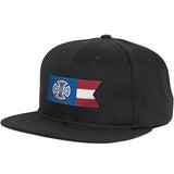 Independent Trucks Hat: AMI Banner Black Hats- Edge Boardshop