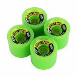 Divine Longboard Wheels: Road Rippers 70mm 78a Green Wheels- Edge Boardshop