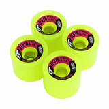 Divine Longboard Wheels: Road Rippers 70mm 82a Lime Green Wheels- Edge Boardshop