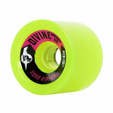 Divine Longboard Wheels: Road Rippers 70mm 82a Lime Green Wheels- Edge Boardshop