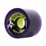 Divine Longboard Wheels: Road Rippers 70mm 78a Purple Wheels- Edge Boardshop