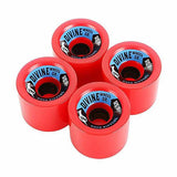 Divine Longboard Wheels: Road Rippers 70mm 78a Red Wheels- Edge Boardshop