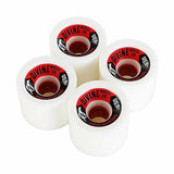 Divine Longboard Wheels: Road Rippers 70mm 78a White Wheels- Edge Boardshop