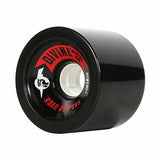 Divine Longboard Wheels: Road Rippers 75mm 78a Black Wheels- Edge Boardshop