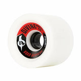 Divine Longboard Wheels: Road Rippers 75mm 78a White Wheels- Edge Boardshop