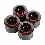 Divine Longboard Wheels: Street Slayer 72mm 82a Black Wheels- Edge Boardshop