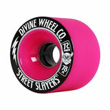 Divine Longboard Wheels: Street Slayer 72mm 78a Hot Pink Wheels- Edge Boardshop