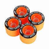 Divine Longboard Wheels: Street Slayer 72mm 78a Orange Wheels- Edge Boardshop