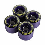 Divine Longboard Wheels: Street Slayer 72mm 82a Purple Wheels- Edge Boardshop