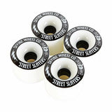 Divine Longboard Wheels: Street Slayer 72mm 78a White Wheels- Edge Boardshop