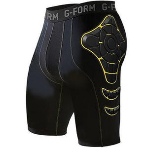 G-Form Protective Gear: Pro X Crash Shorts Black Padded Shorts- Edge Boardshop