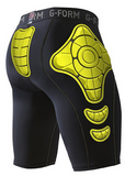 G-Form Protective Gear: Pro X Crash Shorts Black Padded Shorts- Edge Boardshop