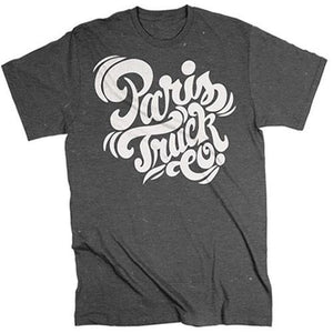 Paris Trucks T Shirt: Groovin Heather Grey  SALE T Shirts- Edge Boardshop