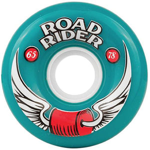 Road Rider Wheels: Road Riders 65mm 78a Green Wheels- Edge Boardshop