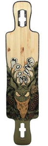 Moonshine Longboard Deck: County Line 44 Soft Boards- Edge Boardshop