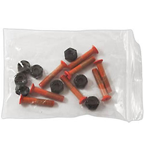 EDGE Skateboard Hardware: Phillips 1" Orange Hardware- Edge Boardshop