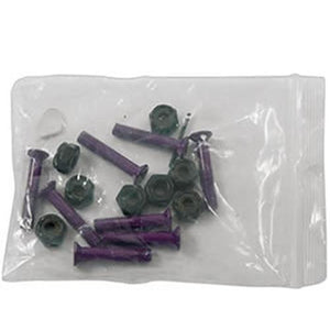 EDGE Skateboard Hardware: Phillips 1" Purple Hardware- Edge Boardshop