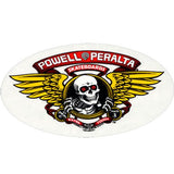 Powell Skateboard Sticker: Powell Ripper Wings Logo 8" Stickers- Edge Boardshop