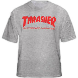 Thrasher T Shirt: Skate Mag Grey