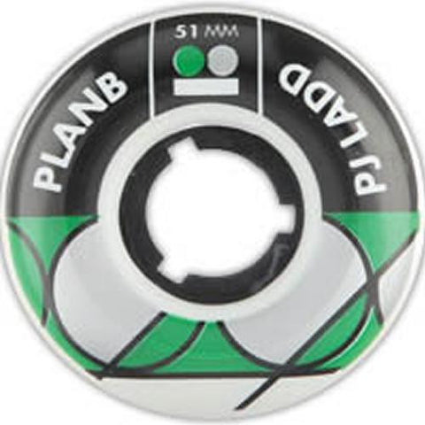 Plan B Skateboards Wheels: Ladd Stacked 51mm Wheels- Edge Boardshop