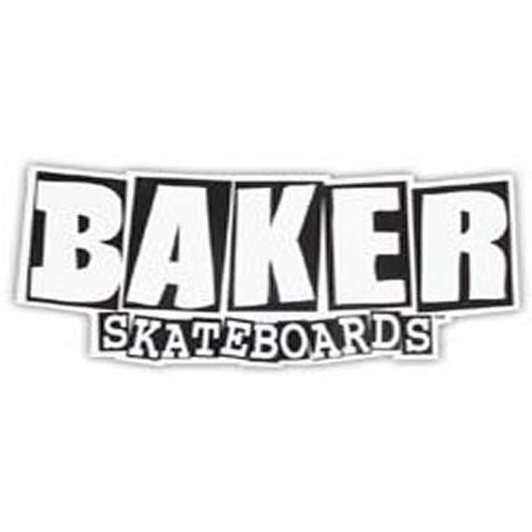 Baker Skateboards Sticker: Brand Logo Sticker Medium Stickers- Edge Boardshop