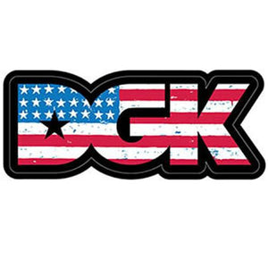 DGK Skateboard Sticker: American Nightmare Stickers- Edge Boardshop