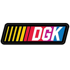 DGK Skateboard Sticker: Stock Car Stickers- Edge Boardshop