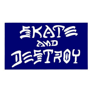 Thrasher Sticker: Skate & Destroy Small