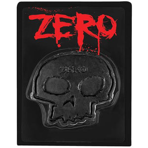 Zero Skateboards Curb Wax: Skull Black