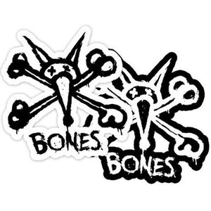 Bones Wheels Sticker: Vato Logo 4" Stickers- Edge Boardshop