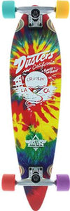 Dusters Longboard Complete: Cruisin Tie Dye 34 Boards- Edge Boardshop