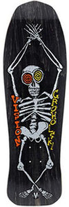 Vision Skateboard Deck: Groholski Skeleton 30 Black