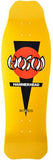 Hosoi Skateboard Deck: Hammerhead Double Kick Yellow Boards- Edge Boardshop