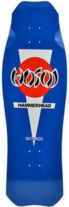 Hosoi Skateboard Deck: Hammerhead OG Blue Boards- Edge Boardshop