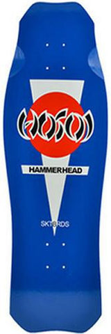 Hosoi Skateboard Deck: Hammerhead OG Blue Boards- Edge Boardshop