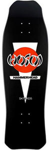 Hosoi Longboard Deck: Hammerhead OG 37 Black Boards- Edge Boardshop