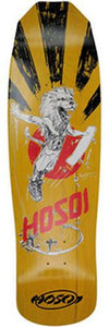 Hosoi Longboard Deck: Pro Model King 32 Natural Boards- Edge Boardshop