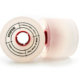 Bustin Longboard Wheels: Five-O Sniper 70mm 80a Red Wheels- Edge Boardshop