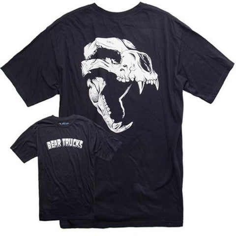 Bear Trucks T Shirt: Big Bear Black T Shirts- Edge Boardshop